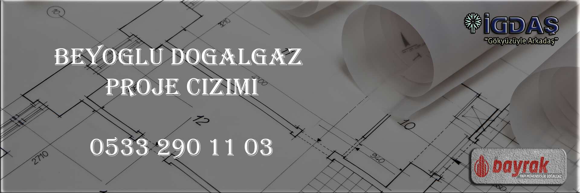 Beyoğlu Doğalgaz Proje Çizimi