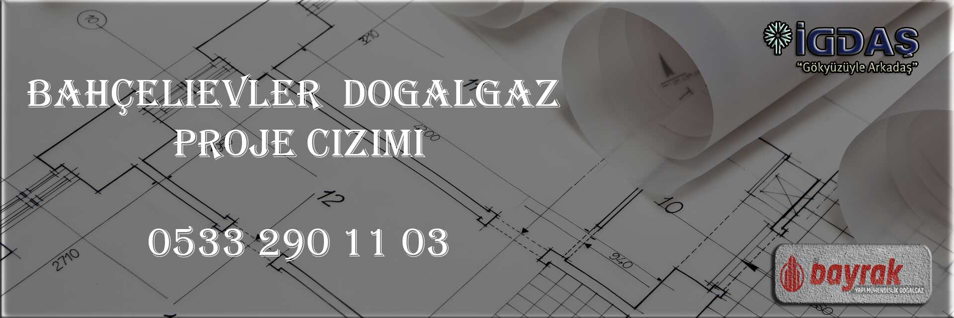 Bahçelievler Doğalgaz Proje Çizimi